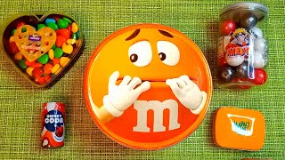 🍬Satisfying Video | We Mix Delicious Colorful M&M's from Different Boxes | ASMR sound🍇