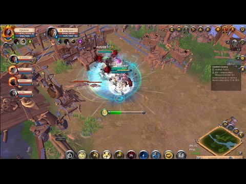 Lumber Lunacy boss w/ guard rune swap HEALER POV [Albion Online] - YouTube