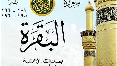 أجمل تلاوة خيالية نادرة إبداع الشيخ عبد الباسط عبد الصمد من سورة البقرة  - الكويت 11