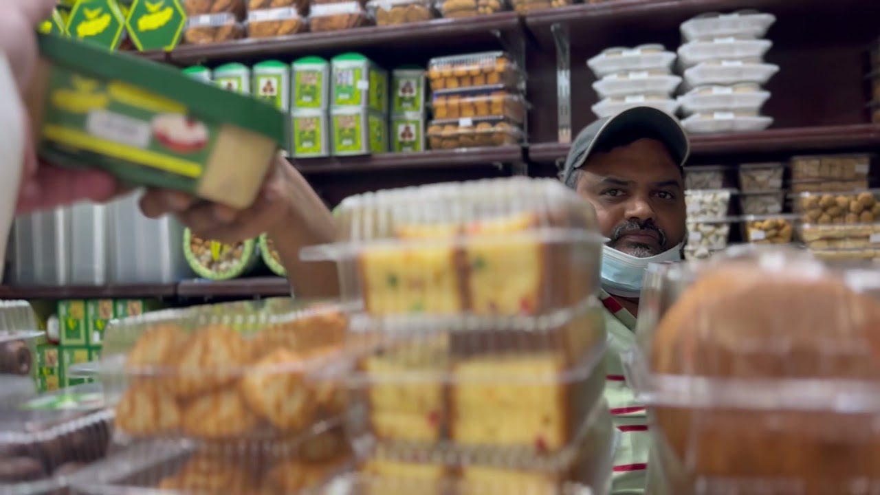 رهش ودرابيل وبقصم كويتي  . محلات الشمالي للحلويات والرهش والدرابيل #الكويت #رهش #درابيل