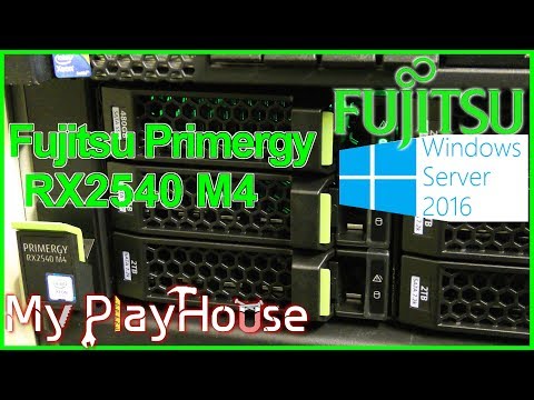 Fujitsu PRIMERGY RX2540 M4 Installing Server 2016 - 774 Fujitsu PRIMERGY RX2540 M4 Installing Server 2016 - 774