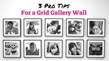 How to Arrange a Grid Gallery Wall | 3 Tips from an Interior Designer
