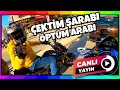 ÇEKTİM ŞARABI ÖPTÜM ARABI - CANLI YAYINDAN KESİTLER - ATOM KARINCAYLA YOLLARDA - MotoVlog 122