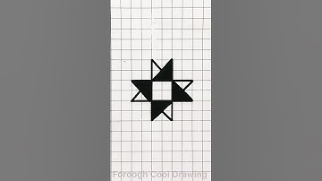 Easy 3D Drawing on Graph Paper✍🏻 #shorts  #shortvideo  #3d #drawing #satisfying #art #illusion