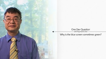 Why is the blue screen sometimes green? | One Dev Question with Raymond Chen