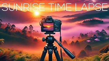 Aperture Priority Mode - Sunrise Time lapse Tutorial