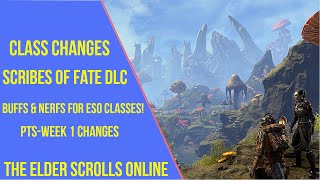 ESO Class Changes - Scribes of Fate DLC