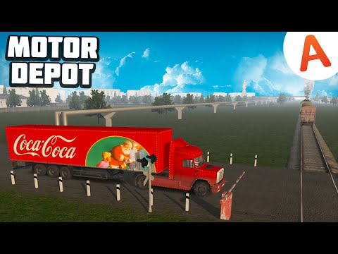 Видео: Развожу Кока Колу - Motor Depot (мобильные игры)