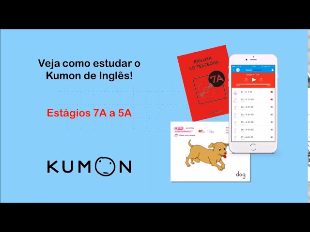 Kumon Inglês 7A ao 5A - YouTube