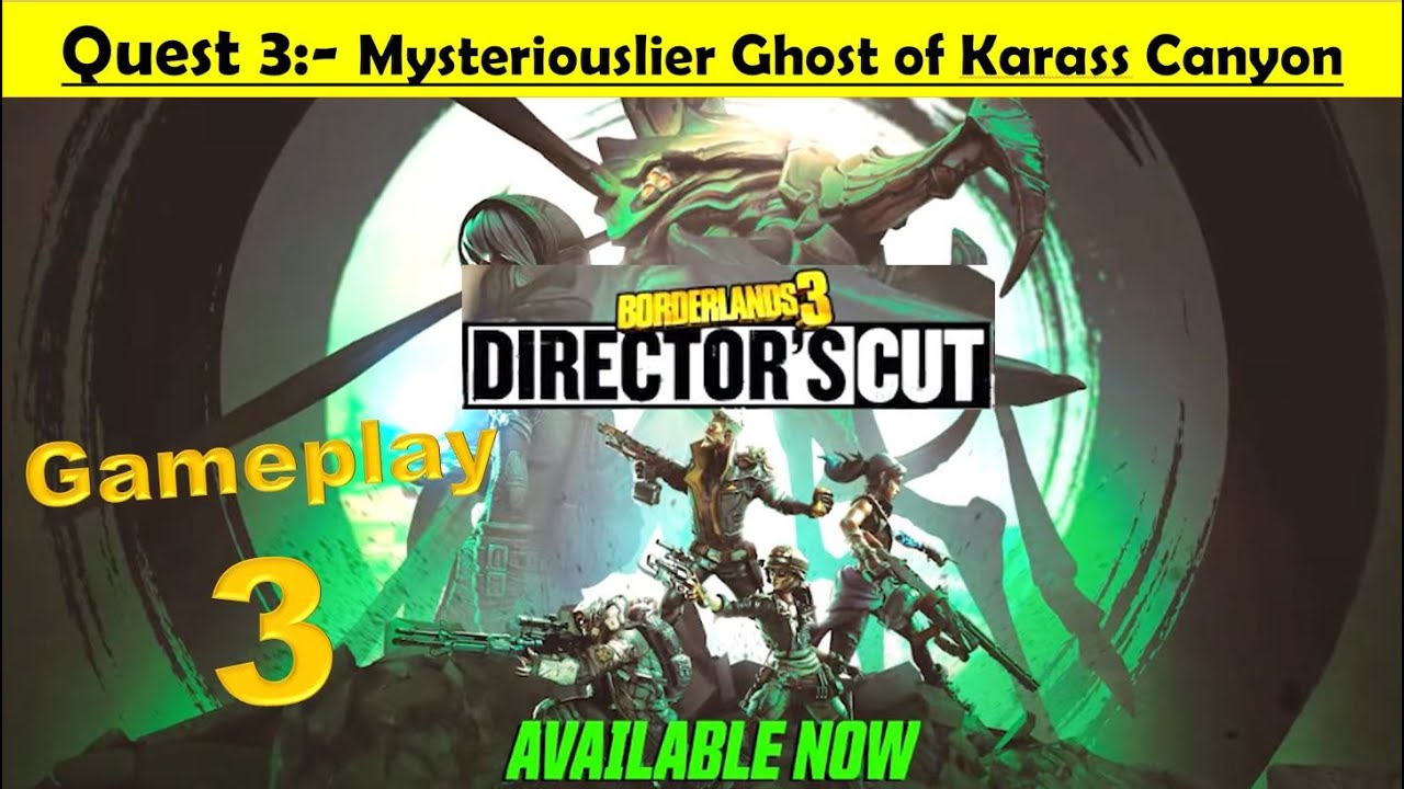 Borderlands 3 Director’s Cut -  Mysteriouslier Ghost of Karass Canyon | Find Francis Head