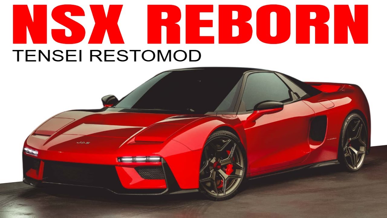 Tensei NSX Restomod: возрождённый японский суперкар от Pininfarina
