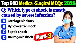 Information Top 80 Nursing MCQs | AIIMS NORCET 2026  exam Mcqs | NCLEX-RN Mcqs | Medical Surgical Nursing Mcqs  Guide