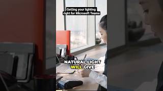How to set up lighting for Microsoft Teams #tutorial #microsoftteams