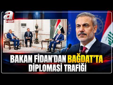 Critical Summit in Baghdad! Minister Fidan Meets with Iraqi Leaders! | A Haber