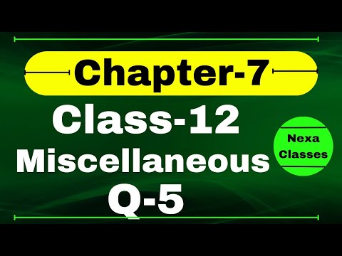 Q5 Miscellaneous Exercise