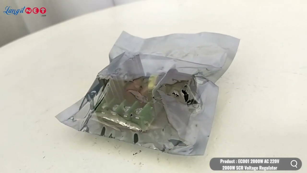 EC01 2000W AC 220V 2000W SCR Voltage Regulator Dimmer Speed Controller Thermostat - (92933)
