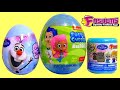 Disney FROZEN FASHEMS NEW Bubble Guppies Surprise Eggs Olaf Peppa Fairies MegaBloks Kinder 