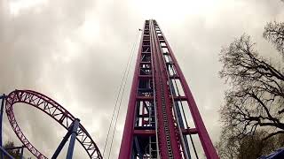 Adrenaline Peak Euro-Fighter Onride POV | Oaks Amusement Park (2018)