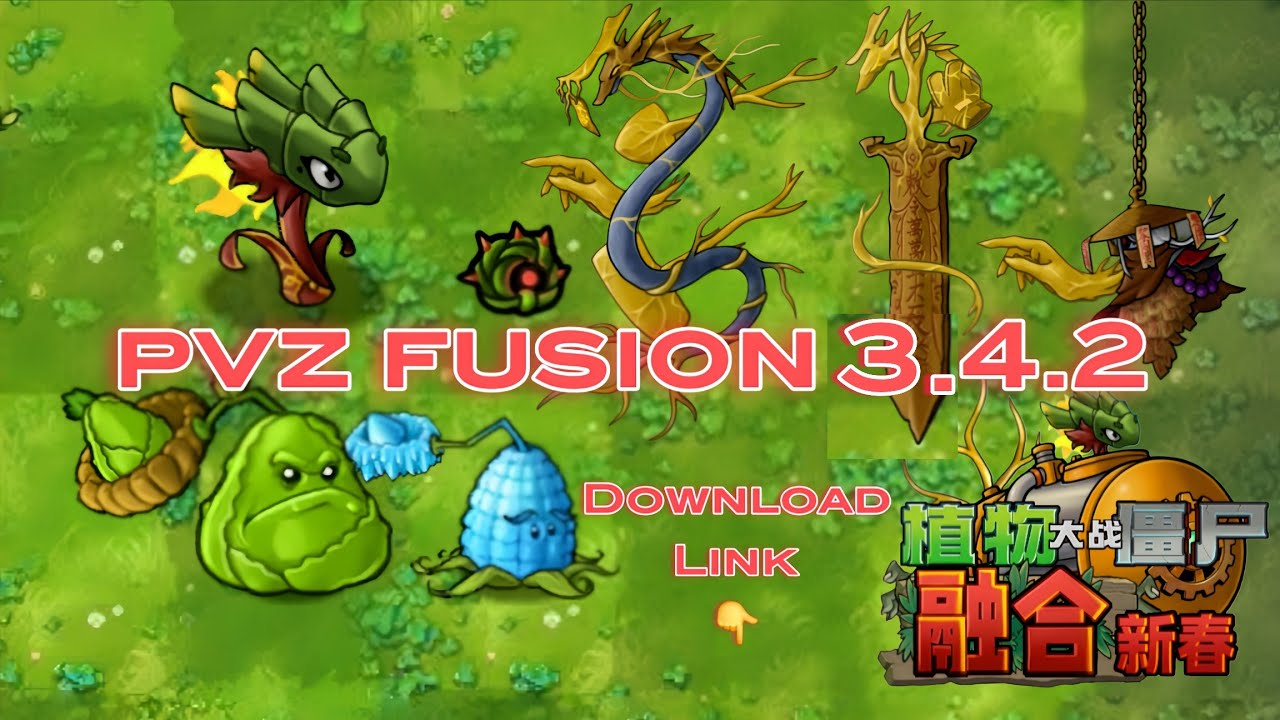 Pvz fusion 3.4.2 big update all new plants and zombies. DOWNLOAD LINK.