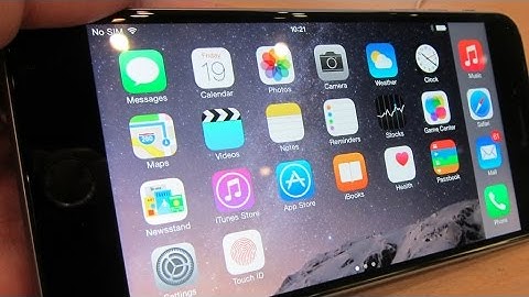 How to Reset Back to Factory Settings - iPhone 6 Plus