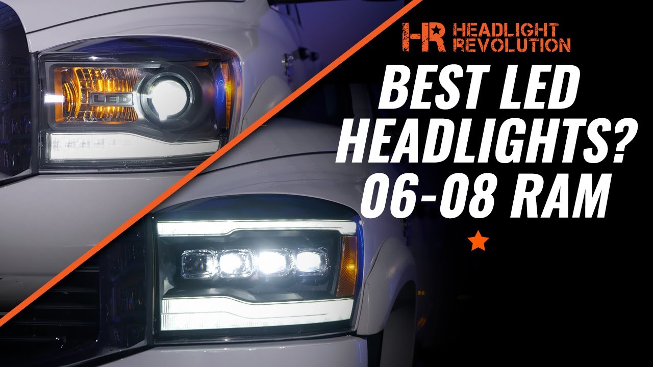 Morimoto XB Hybrid Headlights Dodge HR LF558