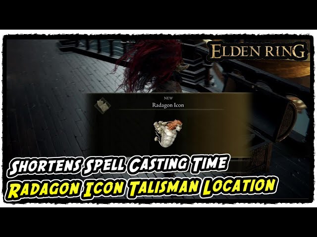 Elden Ring: How To Get Legendary Talismans Which Can Reduce Cast Time? - Radagon  Icon