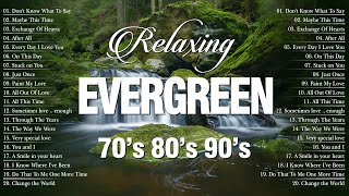 Golden Memories Evergreen Songs 70s 80s 90s Romantic Songs🌷Best Oldies Cruisin Love Songs Collection
