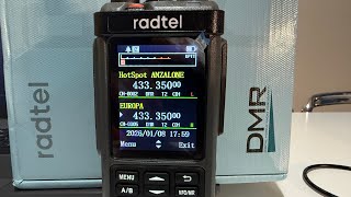 New Radtel RT-6D PRO Analog Radio +DMR, GPS, APRS, 500,000 contacts,