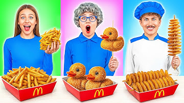 Me vs Grandma Cooking Challenge | Funny Food Ideas by Multi DO Challenge