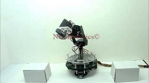 4 Axis Robotic Arm by Nex Robotics