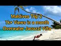 Maldives Part 2|Overwater Jacuzzi Villa |Meeru Resort|Sea Animal Watersports #maldives #meeruisland