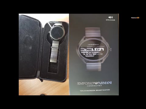 HOW TO CONNECT ARMANI SMART WATCH TO SMART PHONE