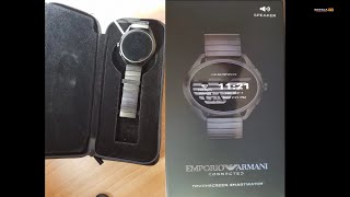 HOW TO CONNECT ARMANI SMART WATCH TO SMART PHONE
