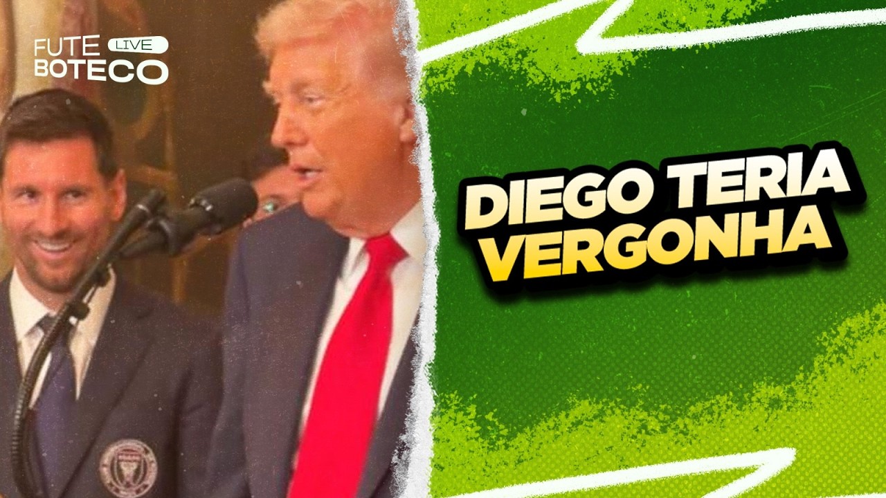 MESSI SE CURVA AOS EUA E MOSTRA QUE NUNCA SERÁ MARADONA