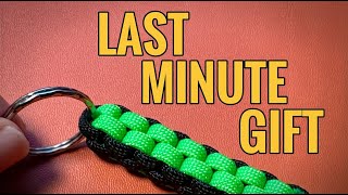 Make This Box Weave Paracord Keychain Today