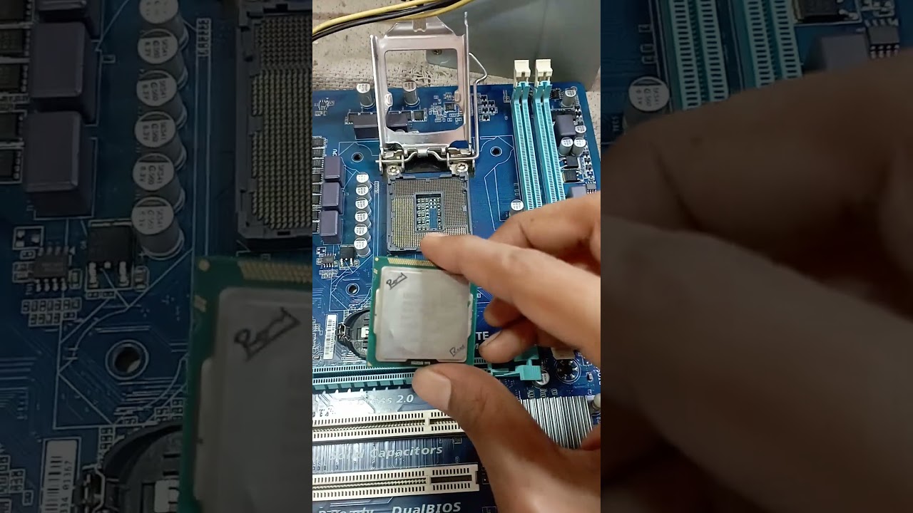 gigabyte h61 motherboard processor installation 