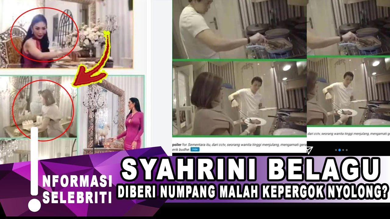 Syahrini Congkak Abis Sudah Numpang Malah Kepergok Tuan Rumah Sedang Begini Gosip Artis Hari Ini