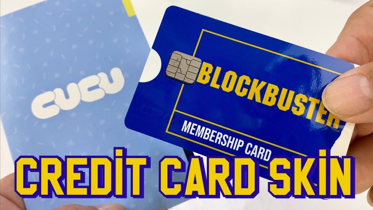 Customize Your Credit Card with a CUCU Decal 