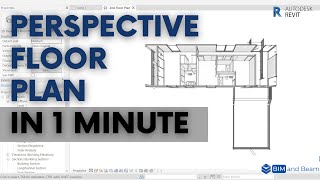 Perspective Floor Plan in Revit | Perspective Section In Revit