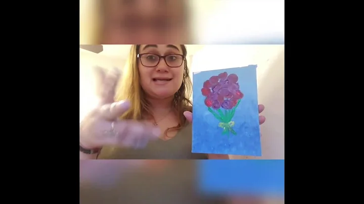 Painting Flowers in English & Spanish! With Ms. Jessica