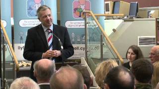 Derek Brockway at Monmouth Library Wealth