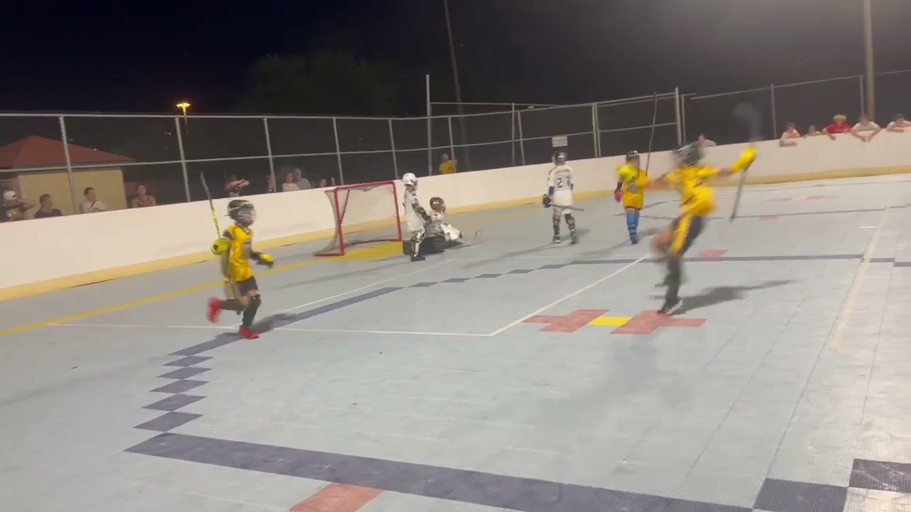 Geno's game winning goal. Warriors in Canada