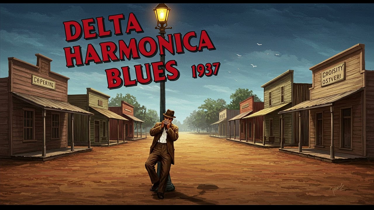 Mississippi Ghost Notes | Delta Harmonica Blues Compilation [1937]