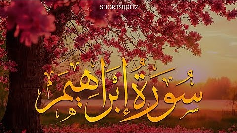 Surah Ibrahim | سورة إبراهيم | Sheikh Yasser al Dosari | English Translation | الشيخ ياسر الدوسري