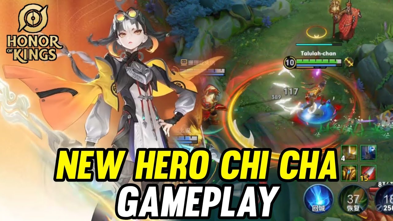 HOK: NEW HERO CHI CHA GAMEPLAY | ADAPTATION SINESTREA AOV - HONOR OF KINGS