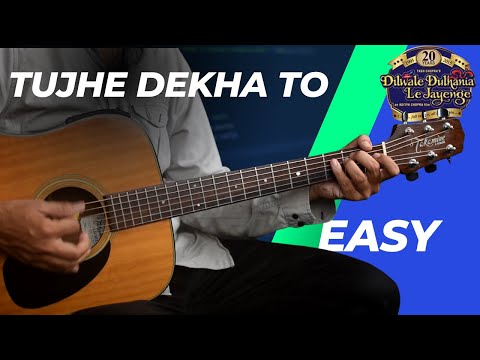 Tujhe Dekha Toh Ye Guitar Lesson TABS N CHORDS