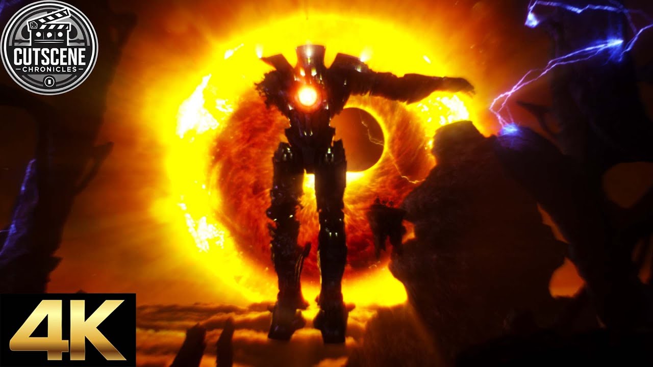 [4K UHD] Gipsy Danger Destroys the Breach & Slattern - Final Showdown ...