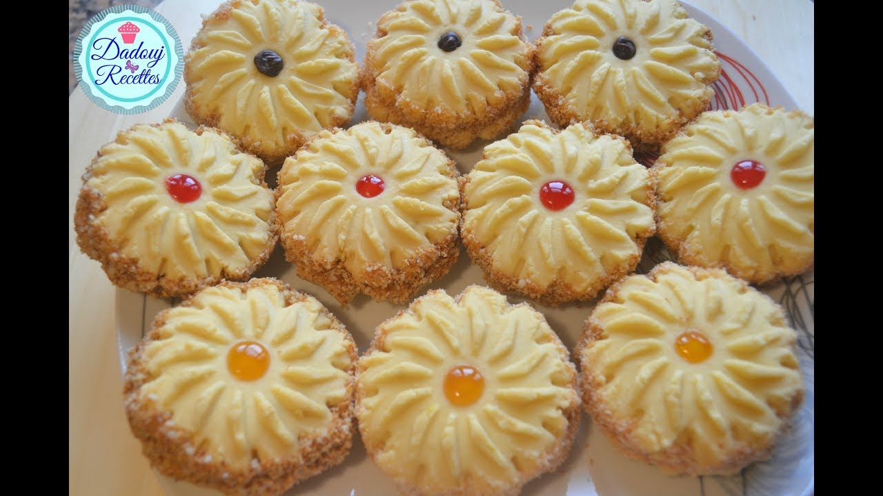 حلويات العيد : حلوى المروحة تذوب في الفم سهلة و بمكونات بسيطة