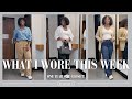 WHAT I WORE THIS WEEK EP 7 I ONE YEAR ONE CLOSET!