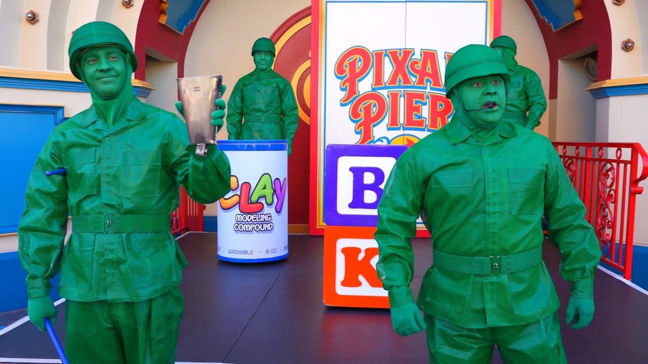 [NEW 2021] Operation Playtime! Featuring Toy Story Green Army Patrol Disney California Adventure